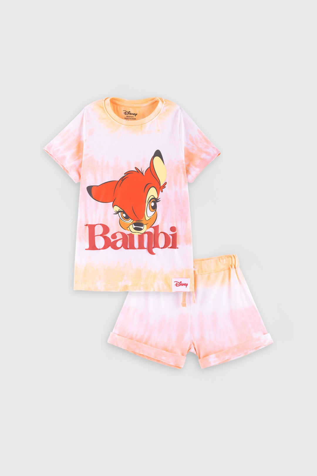 Disney Bambi Classic Tie & Dye Shorts Set