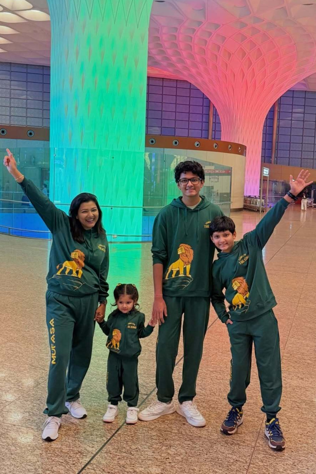 Mufasa Lion King Winter Co-Ord Set for Family