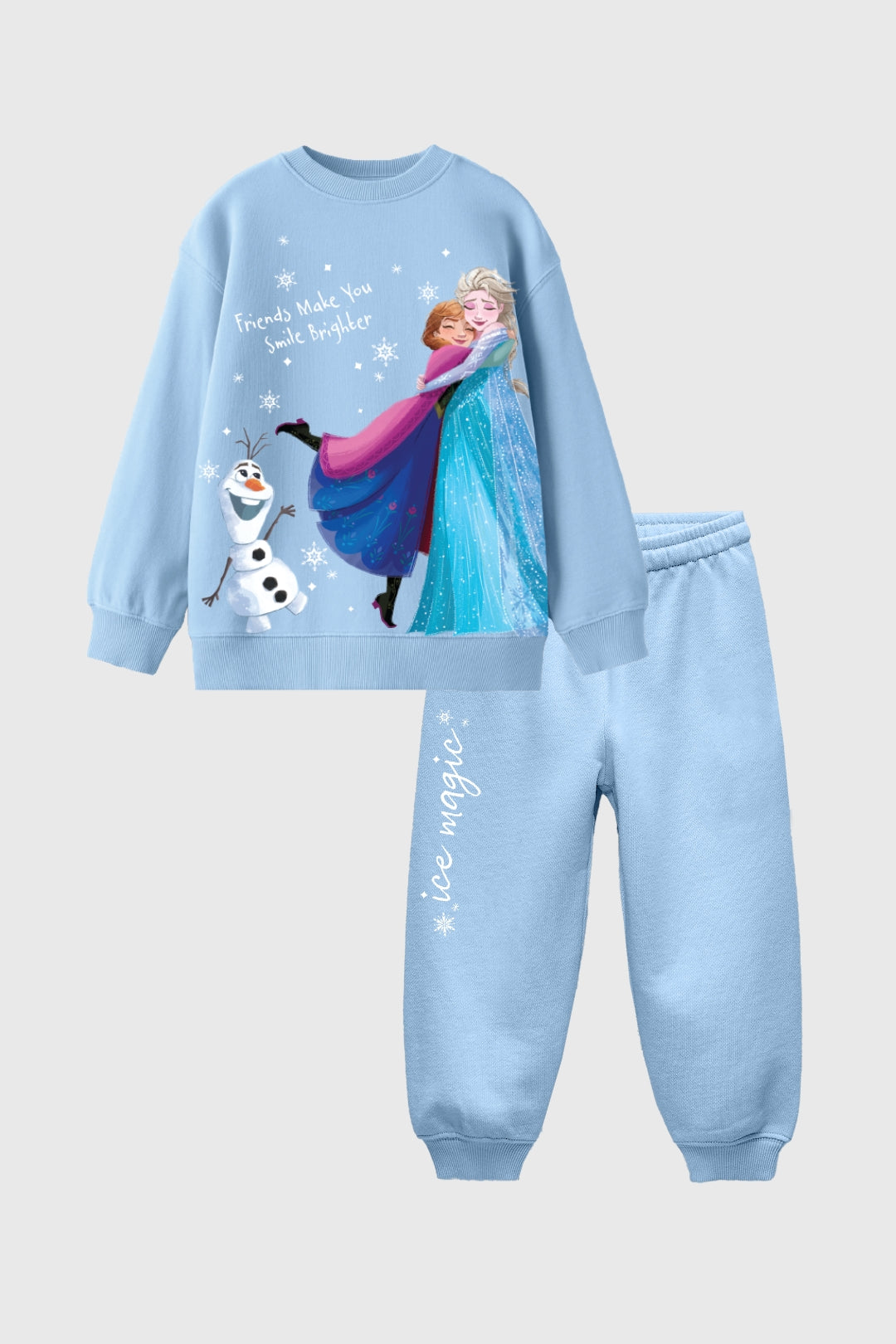 Frozen Ice Magic Winter Co-Ord Set For Infant