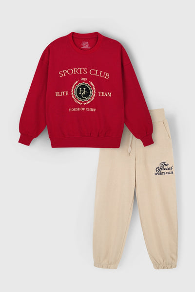 Sports Club Joggers Set For Infant