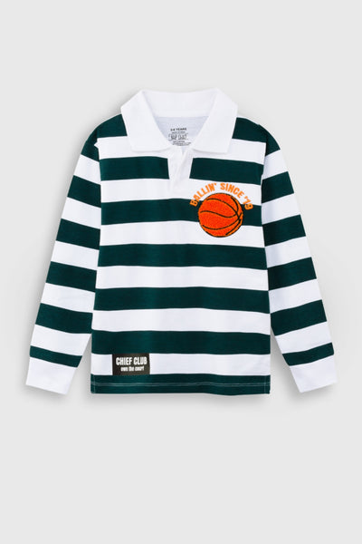 Court Vibes Polo Sweatshirt