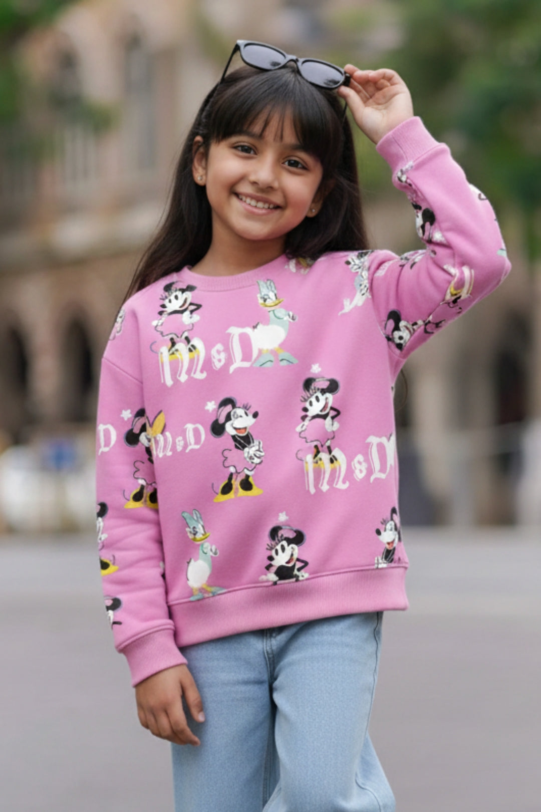 Minnie and Daisy Bestie Sweatshirt