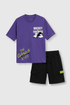 Mickey Squad Cargo Shorts Set