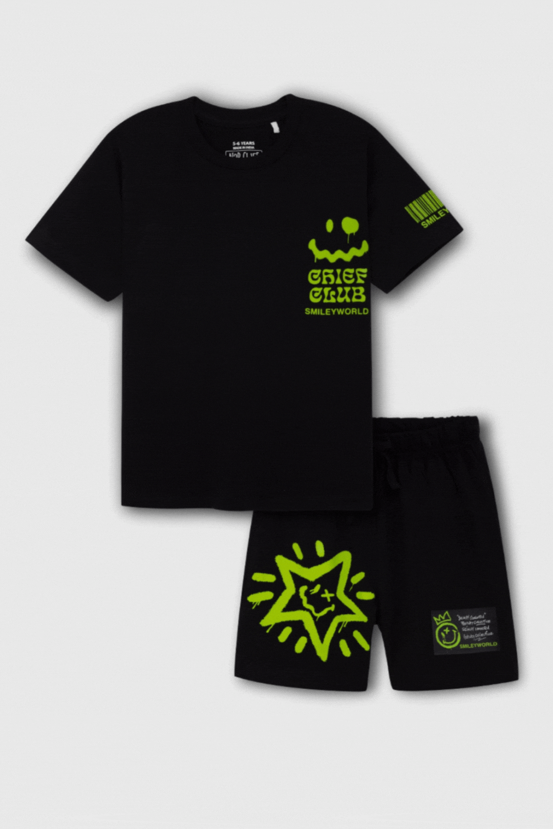 SMILEYWORLD ® Neon Chief Club Co-Ord Set