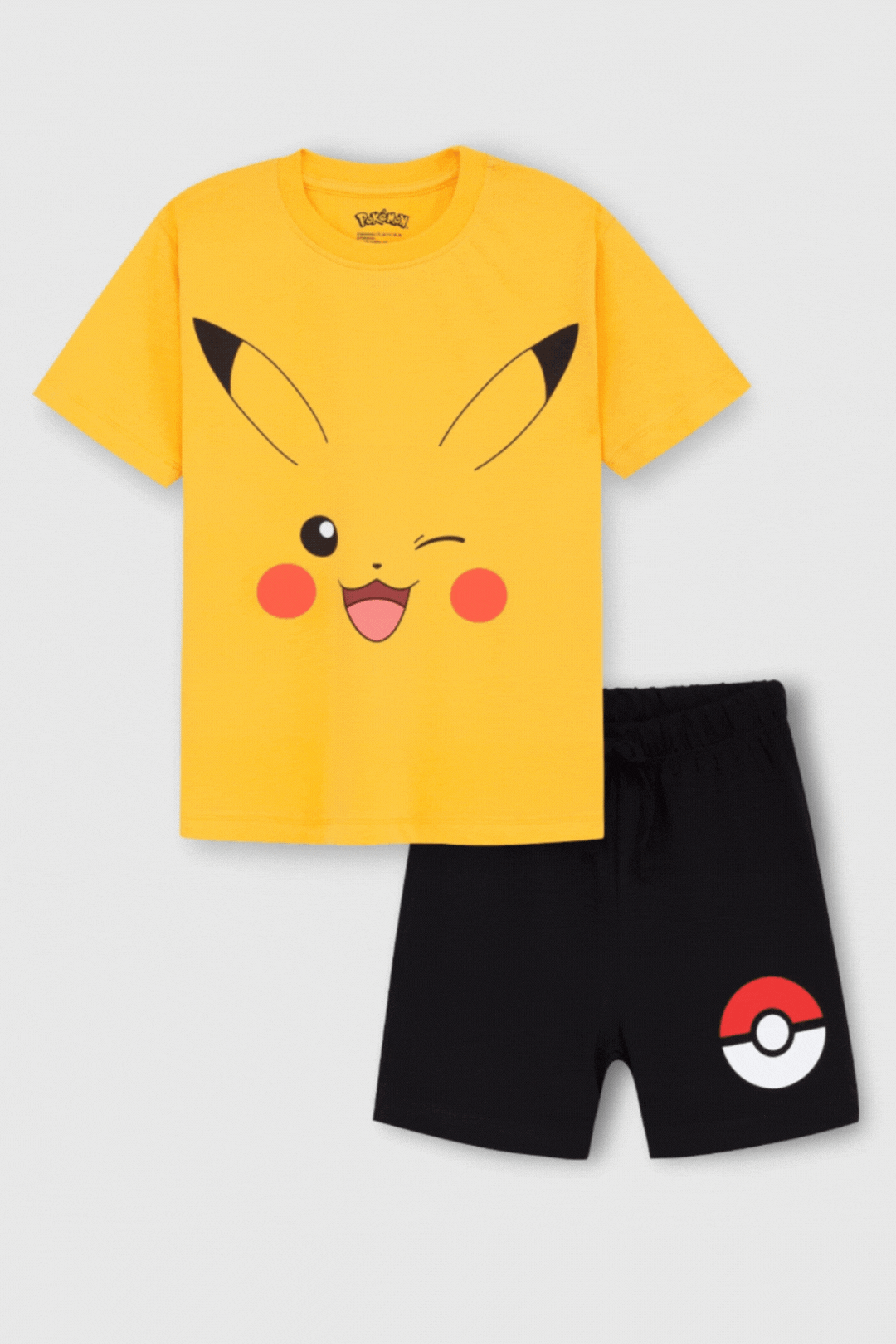Pikachu Classic Shorts Set