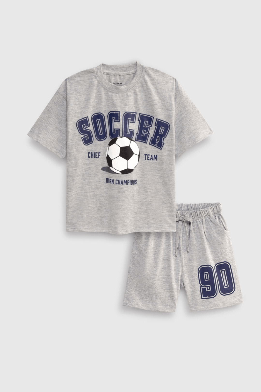 Chief Soccer Crew Shorts Set