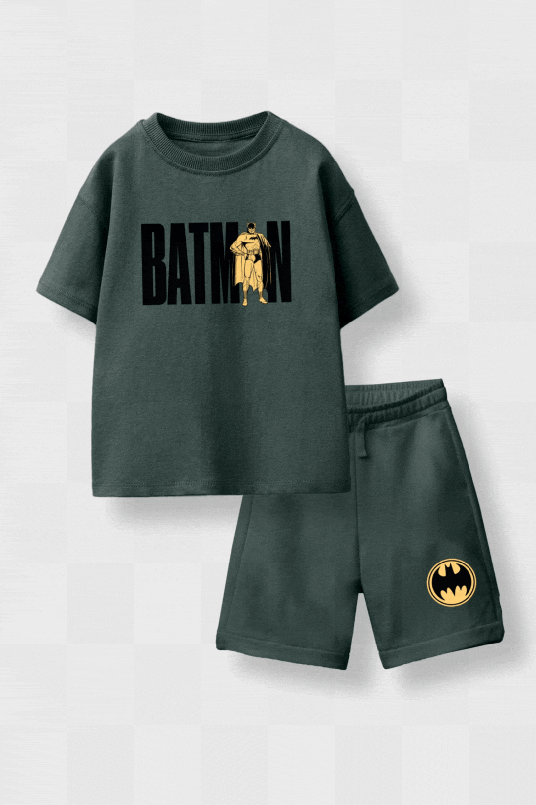 batman shorts set for boys