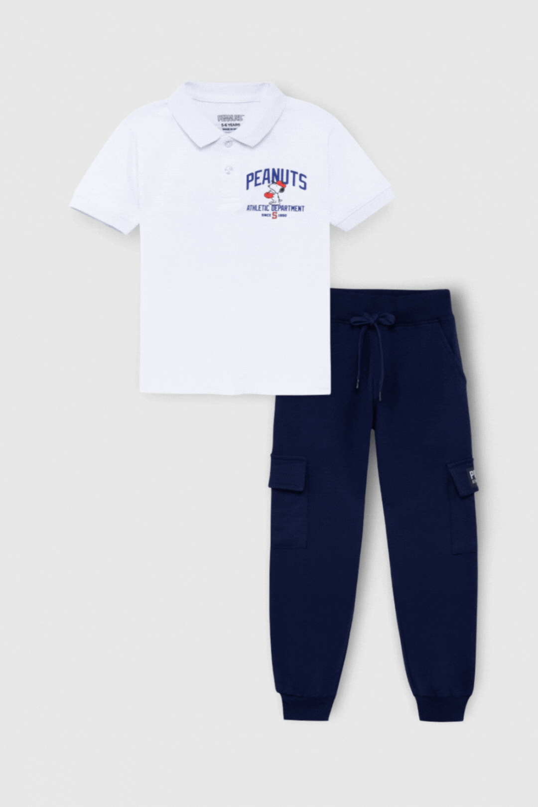Snoopy Athletic Polo Jogger Set
