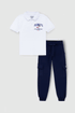 Snoopy Athletic Polo Jogger Set