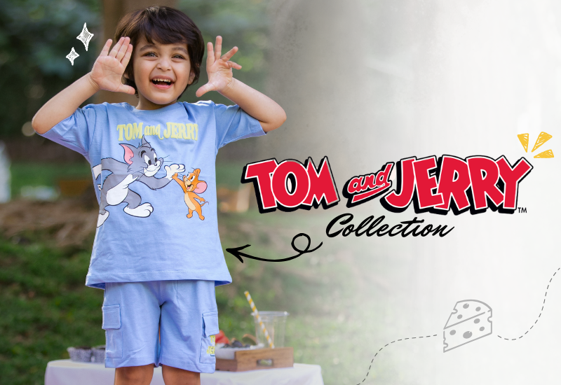 Tom and Jerry kids co-ord sets and sleepwear
