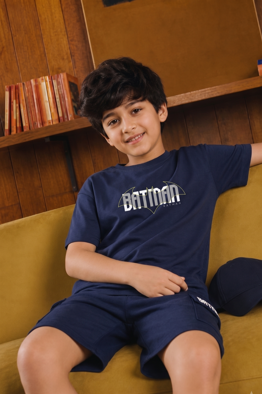 Batman Dark Knight Shorts Set