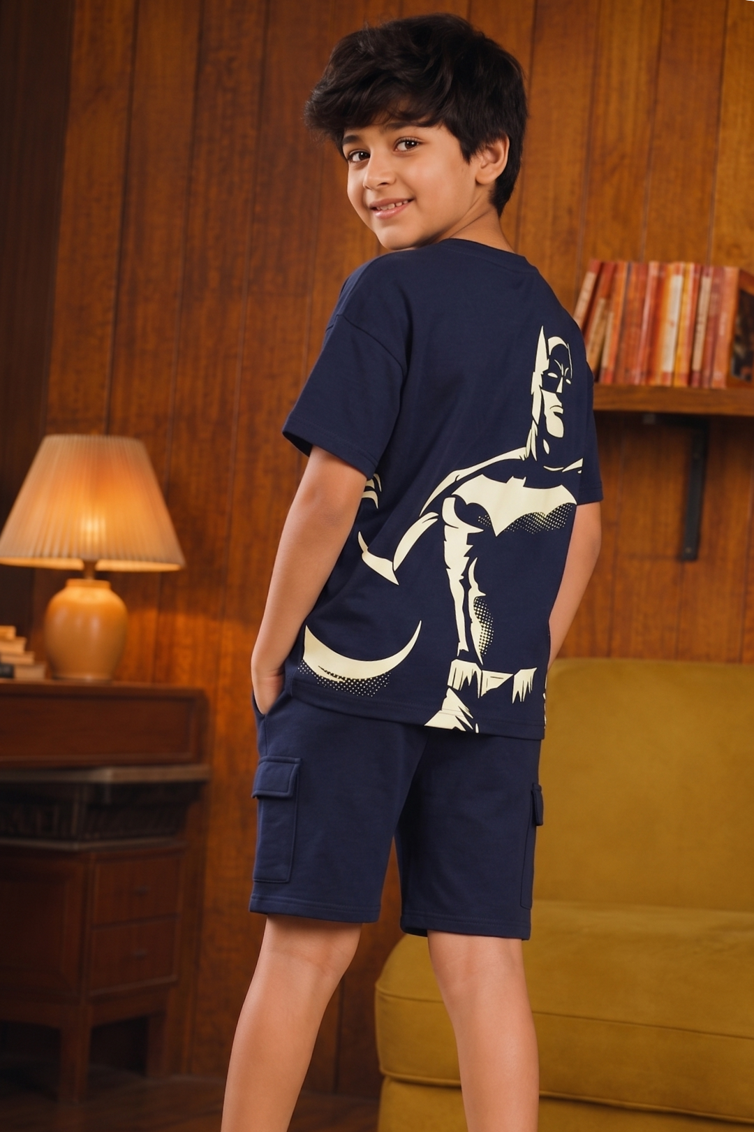 Batman Dark Knight Shorts Set