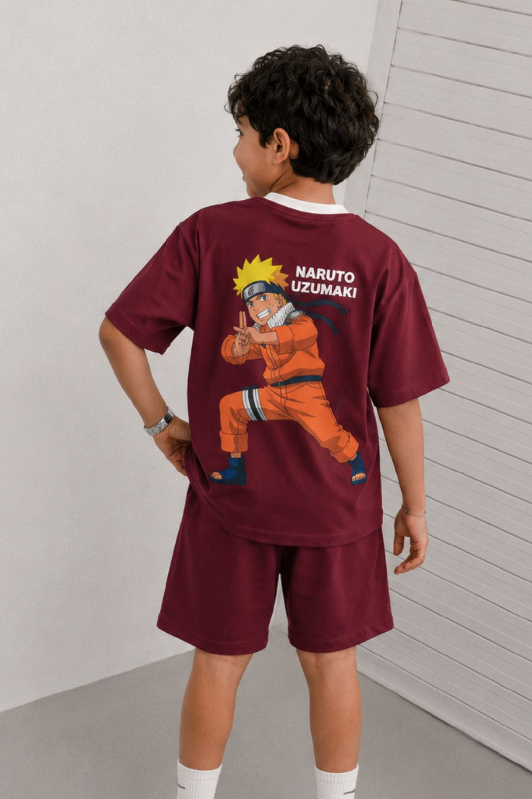 Naruto Dattebayo! Shorts Set
