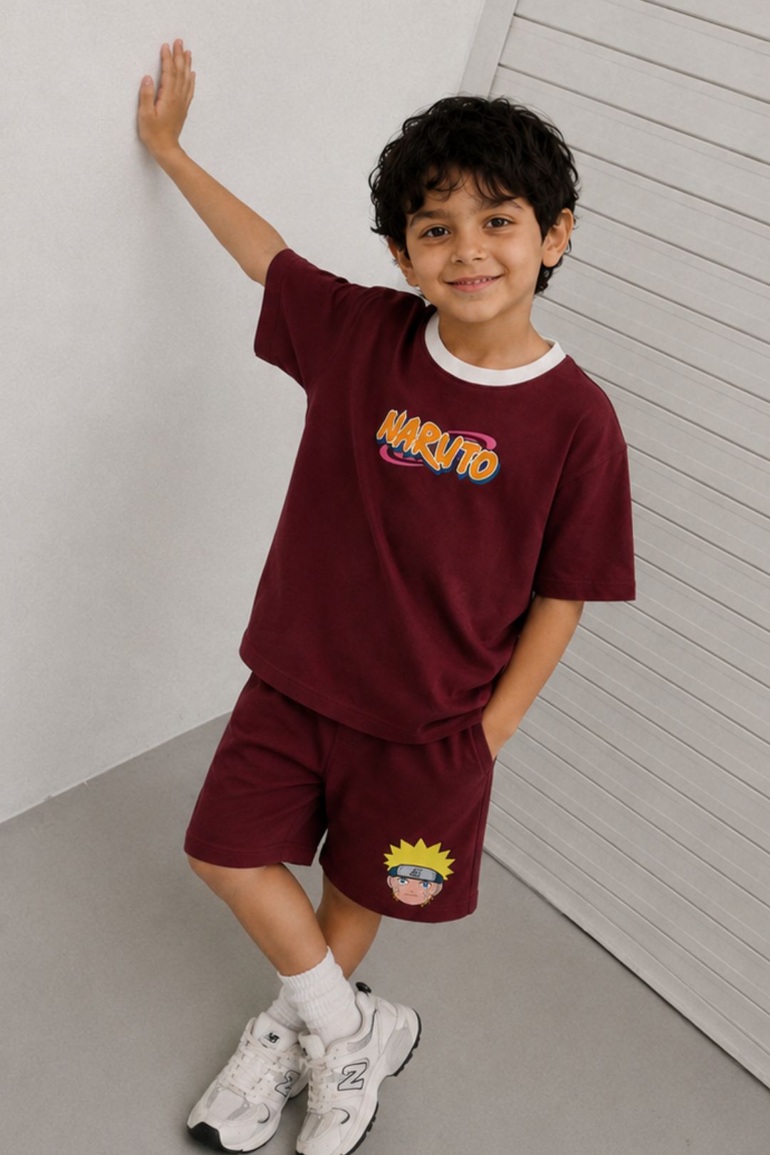 Naruto Dattebayo! Shorts Set