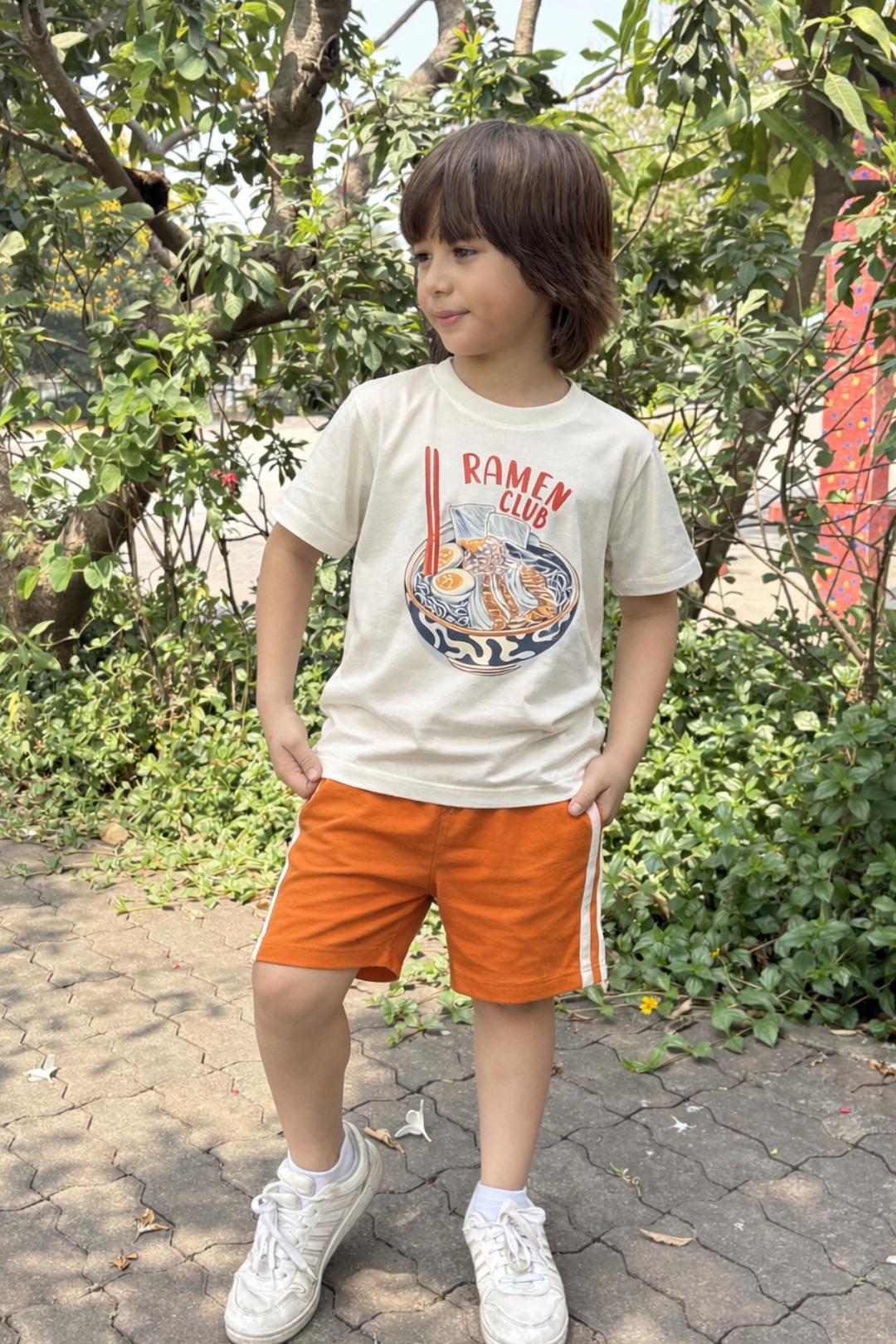 Ramen Club Shorts Set