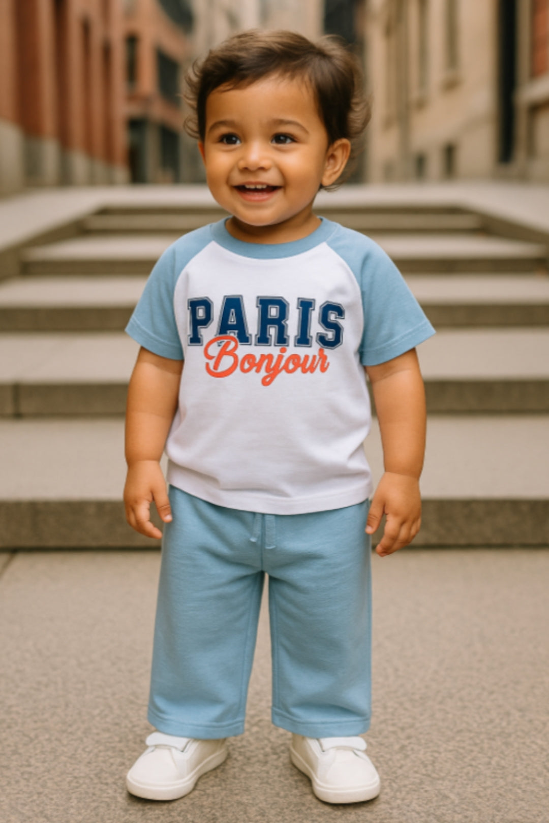 Bonjour Paris Co-Ord Set For Infant