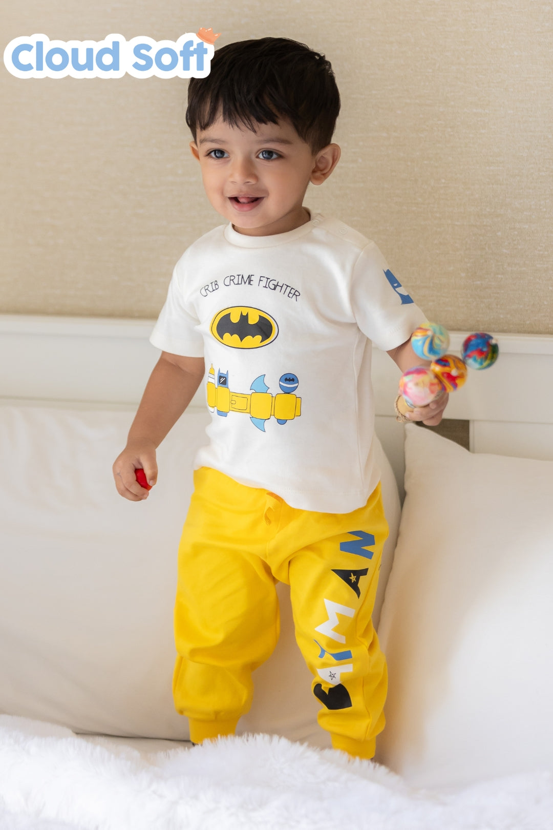 Batman's Crib Pajama Set