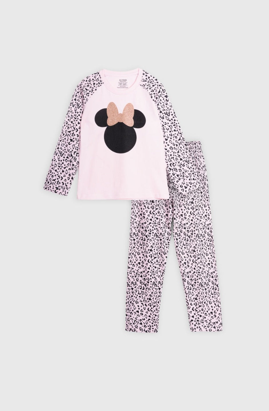 Minnie Leopard Camo Pajama set