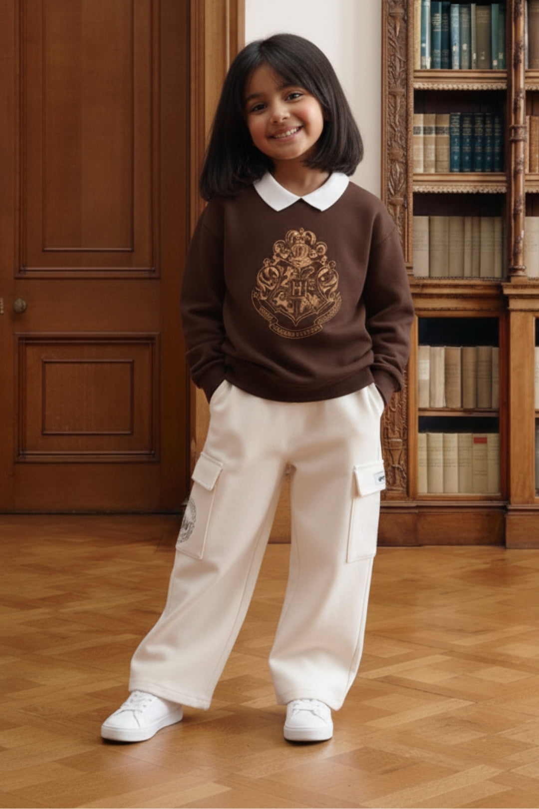 harry potter polo co-ord set for girls