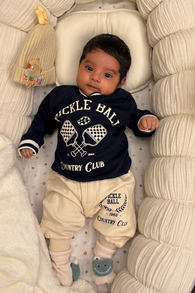 Pickleball Country Club Joggers Set for Infant