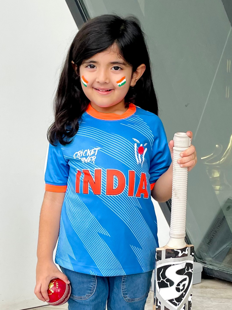 Indian cricket jersey for babies shop