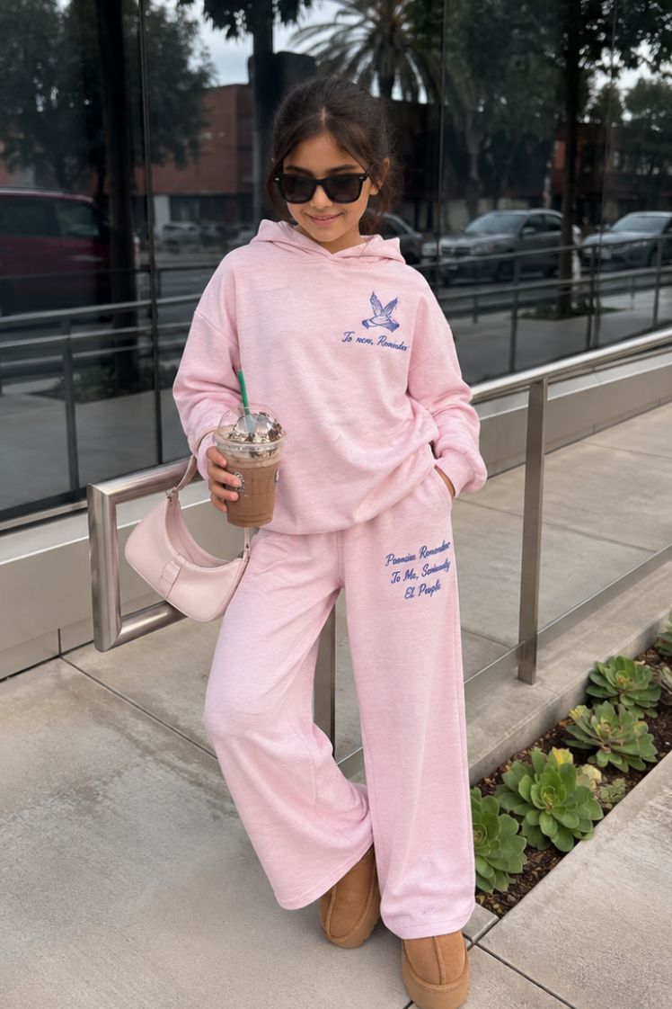 Pink Floss Co-Ord Set