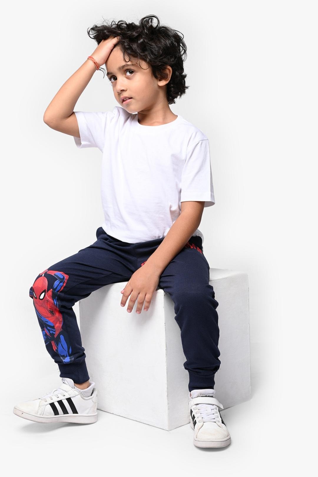 spider man track pants for boys