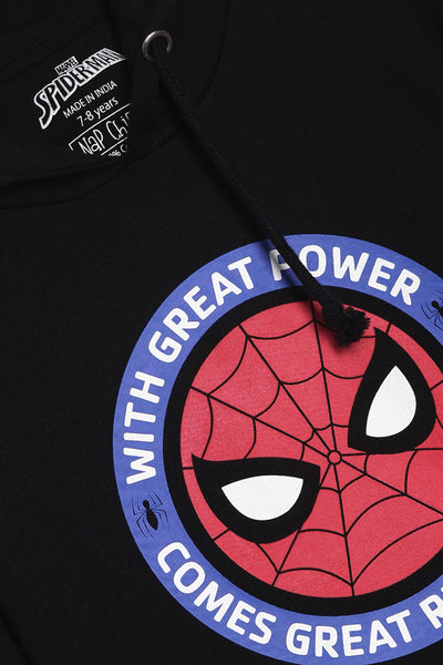 spiderman logo hoodie