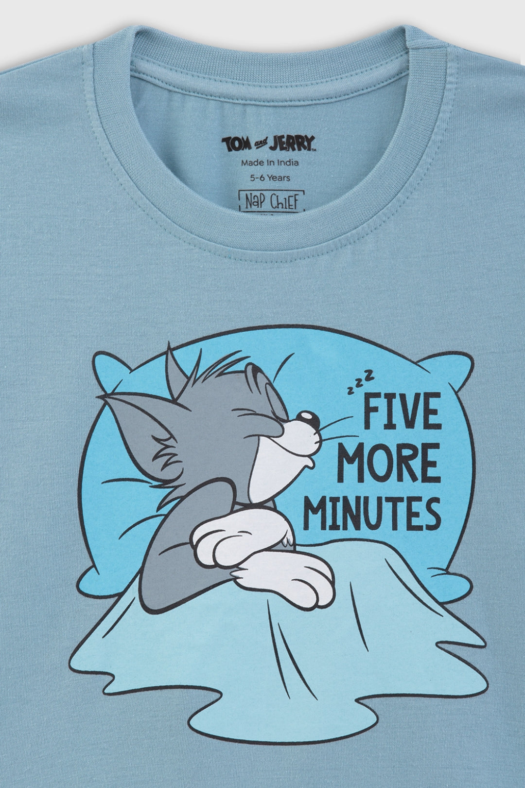 Tom Jerry Snooze Pajama Set for Kids - Main Image