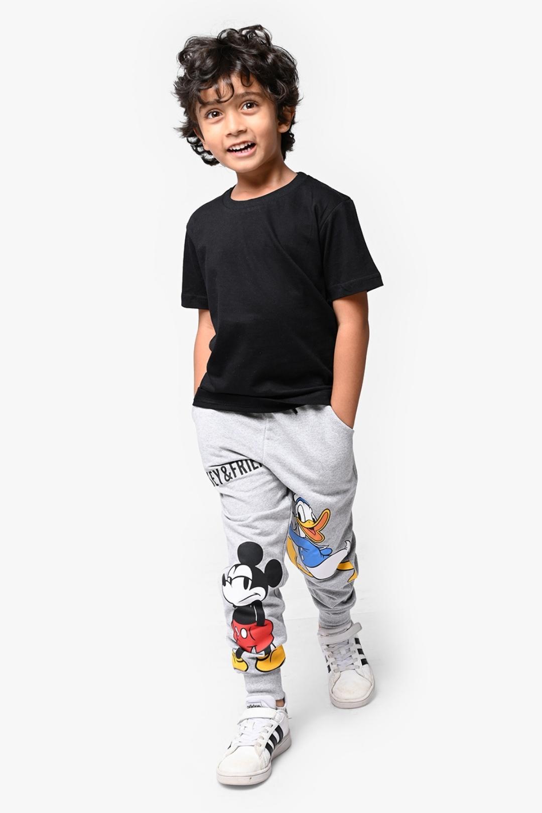 Mickey & Donald Grey Jogger