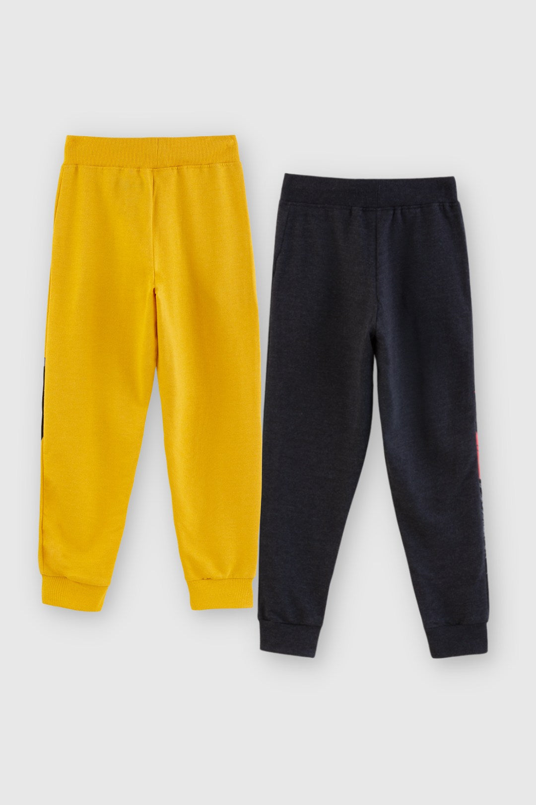 Yellow Batman and Superman Joggers Pack of 2