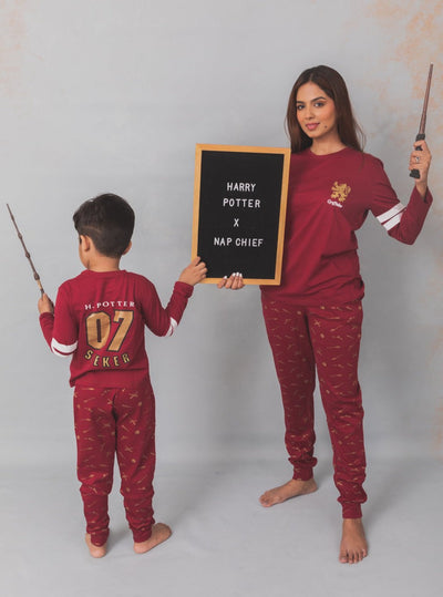 harry potter womens quidditch pajamas