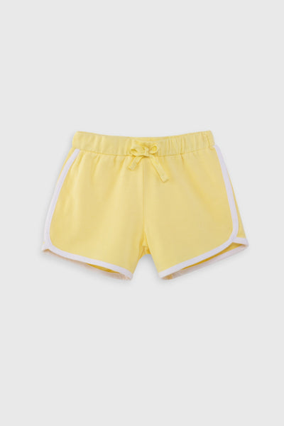 yellow shorts 