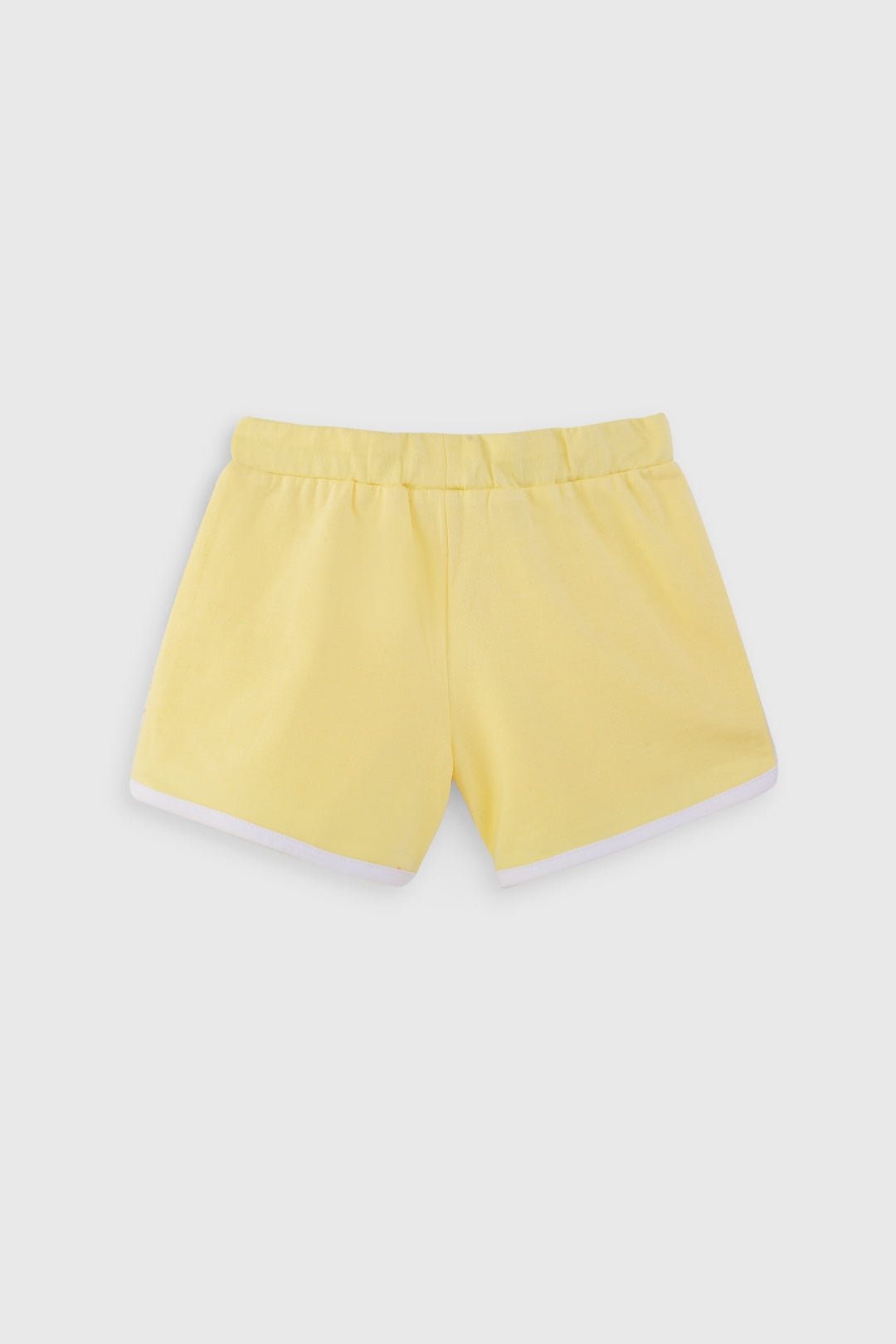 girls yellow shorts