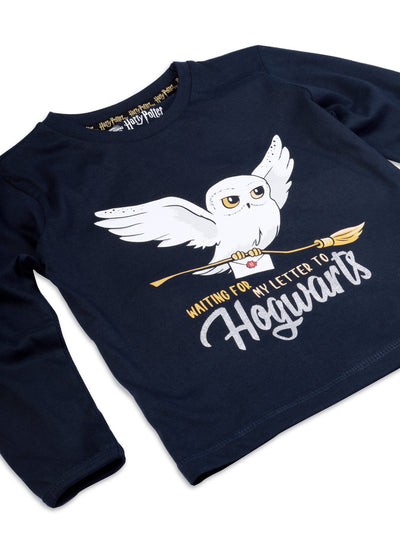 harry potter letter to hogwarts nap chief boys and girls 100% organic cotton cozy night wear