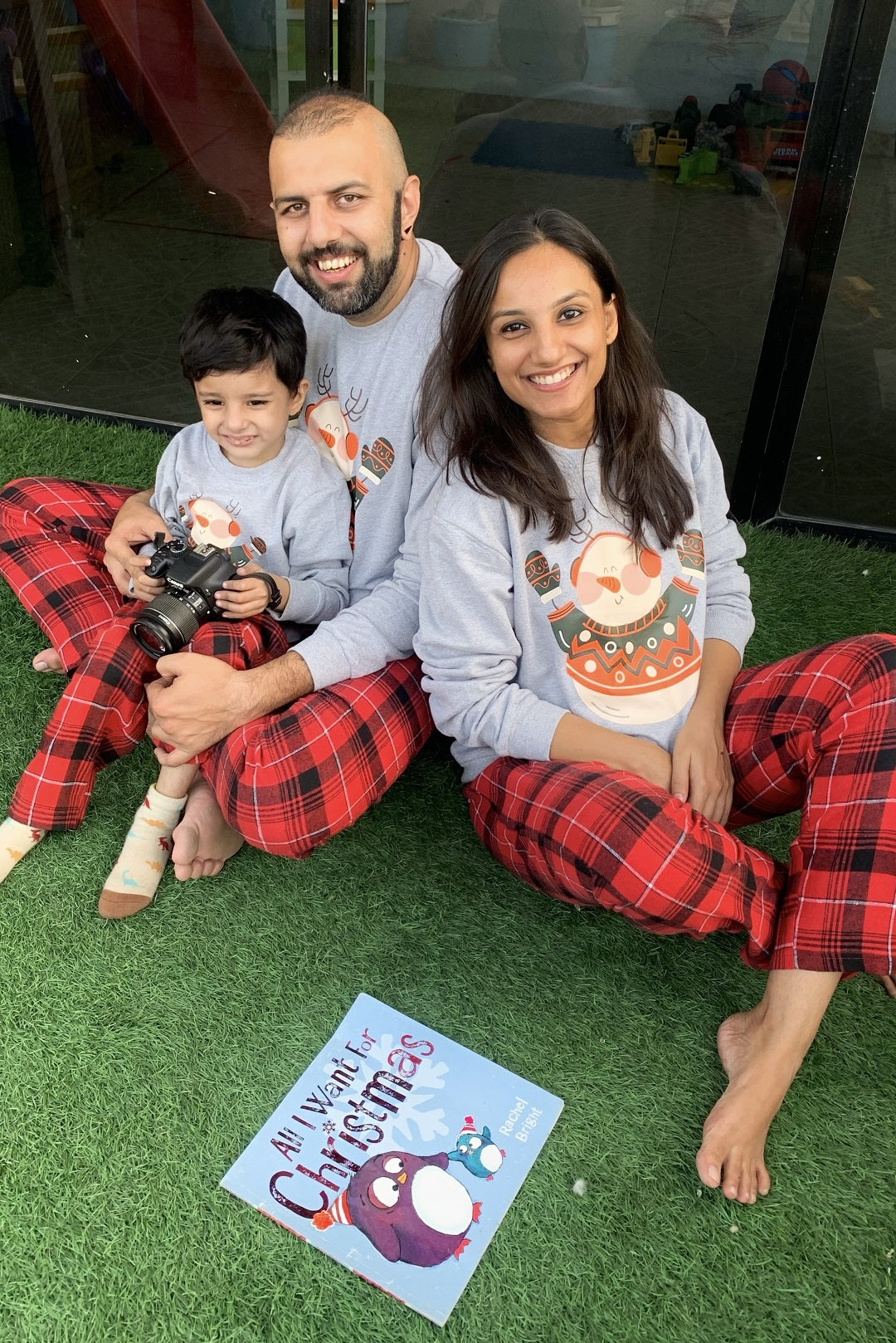 Christmas Flannel Matching Pajama Sets for Family