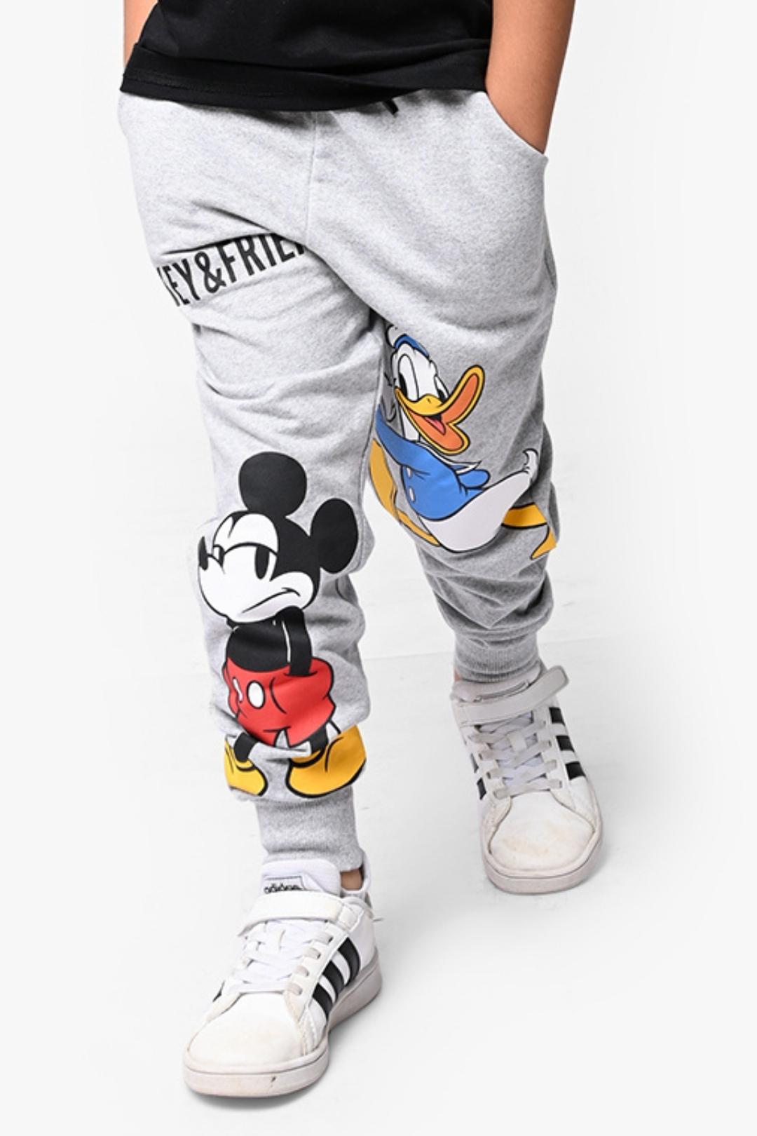 Mickey & Donald Grey Jogger